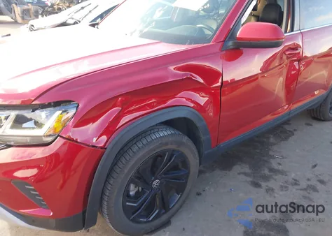 2022 Volkswagen Atlas 3.6L V6 Se W/Technology from USA, damaged, VIN 1V2JR2CA2NC550363